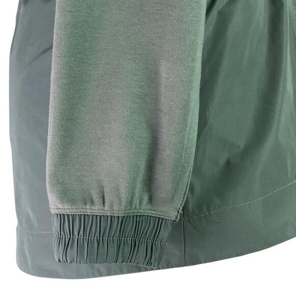 Athleta Sweatshirt Womens M Green Long Sleeve Triumph Hybrid Crewneck - Picture 6 of 11